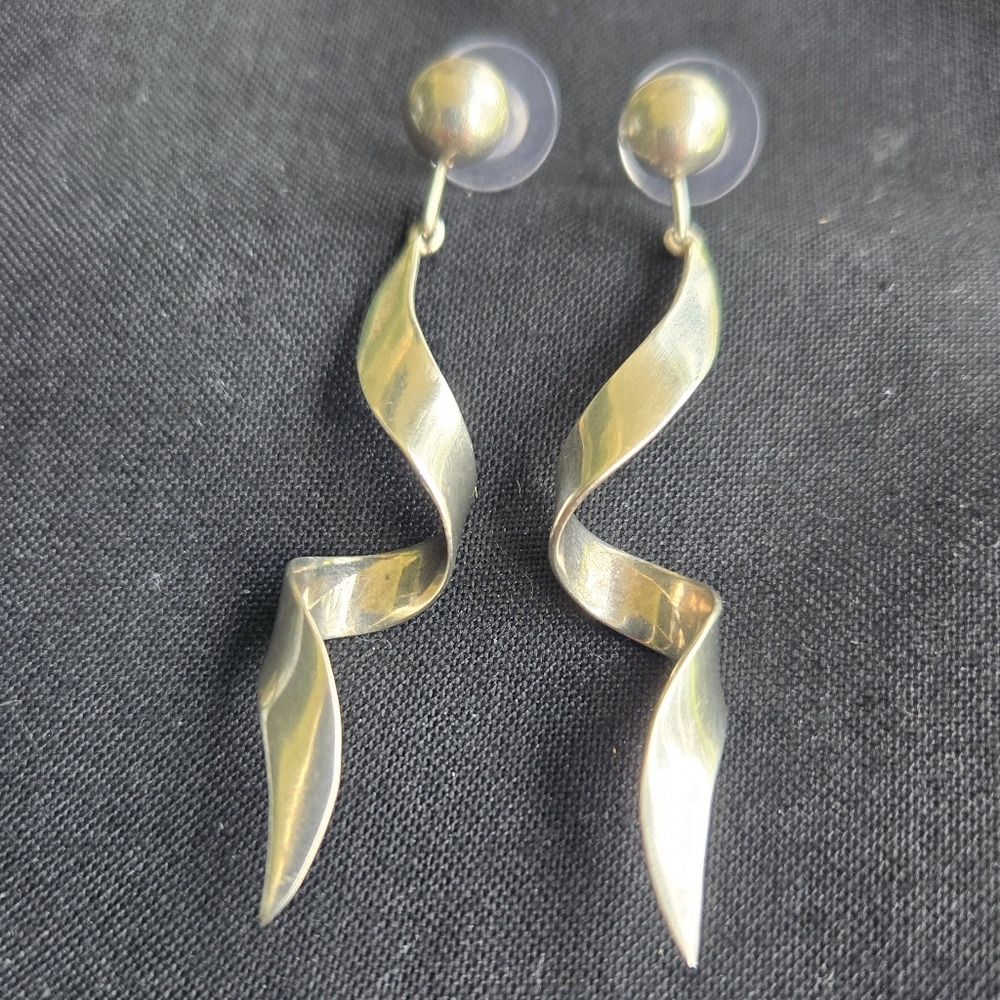 Vintage Sterling Silver Earrings
